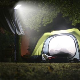 Outdoor LED Camping Light, 12V 10000 Lumen Super Bright Portable Outdoor Lights with Telescoping Pole Suction Cup Magnetic Base