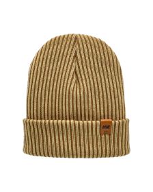 Cuffed Traditional Wide Ribbed Brown/Beige