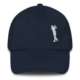 Golfer Hat;  Golf Hat;  Hat for Golfers;  Ball Cap for Golfers (Color: Navy)