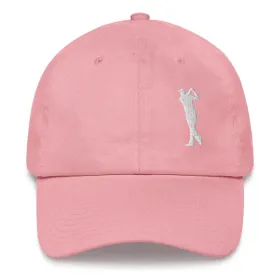 Golfer Hat;  Golf Hat;  Hat for Golfers;  Ball Cap for Golfers (Color: pink)