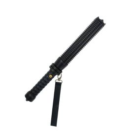 Portable Flashlight for Camping Hiking Emergency (Color: black, Type: Style B)